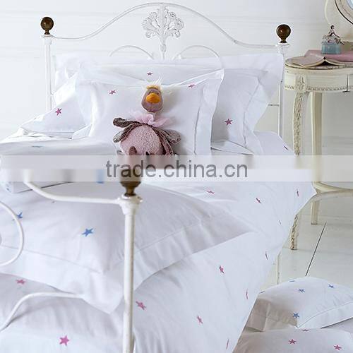 hand embroidery children bedding set