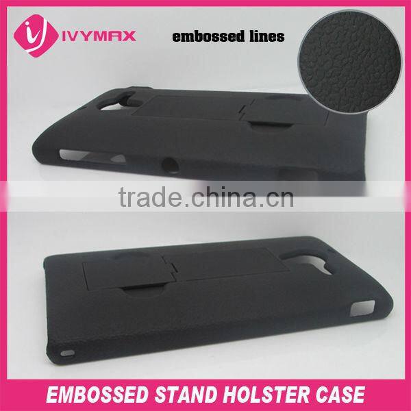 2013 newest wholesale hard pc rubber phone accessories for sony xperia ZL L35H mobile phone
