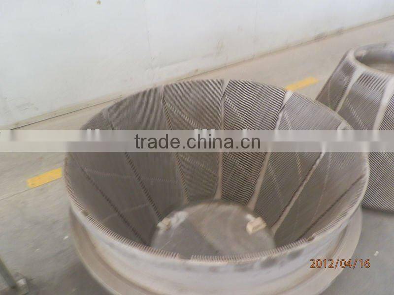 Refiner disc for paper machine