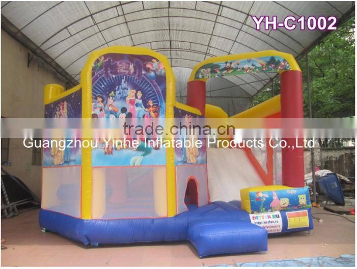 Commercial bouncer, inflatable castle with slide