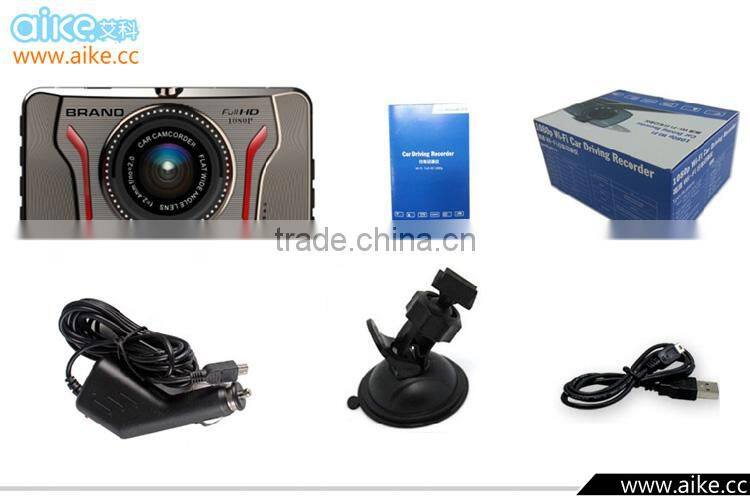 SUNPLUS SPCA6330 wifi Car DVR camera full HD 1080 P support night vision and motion detecion with G sensor wifi camera