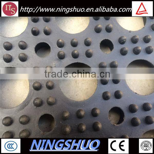Factory wholesale of non skid outdoor boat rubber flooring