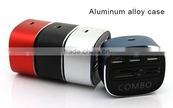 gift item multi functions usb combos usb 2.0 hub with card reader
