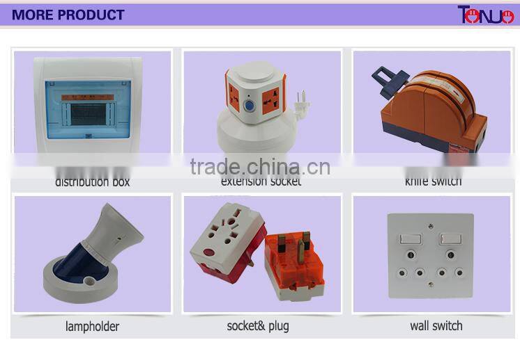 Hot-Selling Low Price Iron Base Full Plastic DB 5-6way Cable Distribution Box