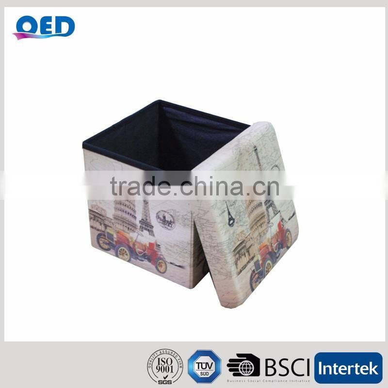 Elegant Large Oblong Fold Up Storage Boxes