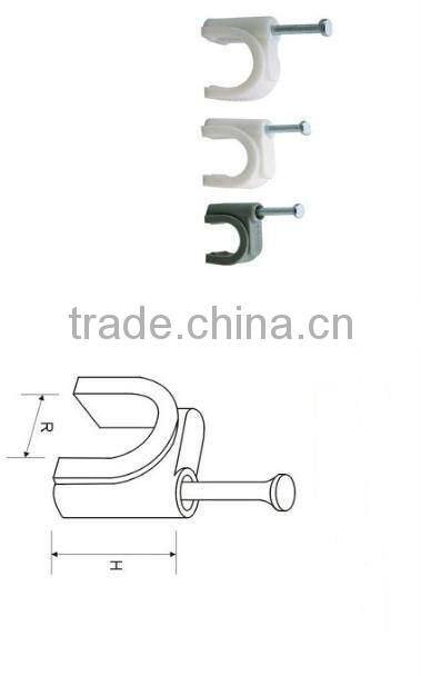 Coaxial cable nail clips Cable Clip