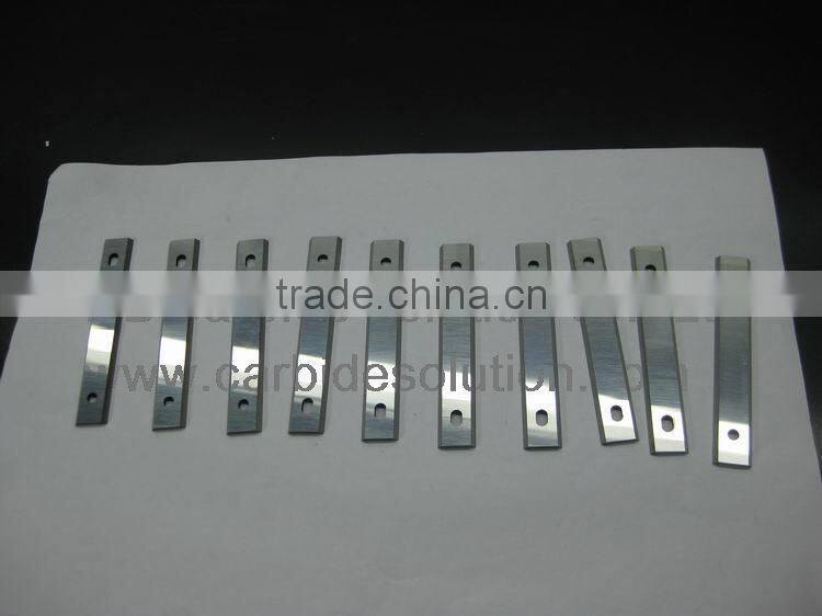 Tungsten carbide rainbow cutting blades for Textile Machine / Textile Cutter Inserts