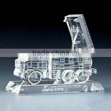 Crystal 3d car models clear traffic models