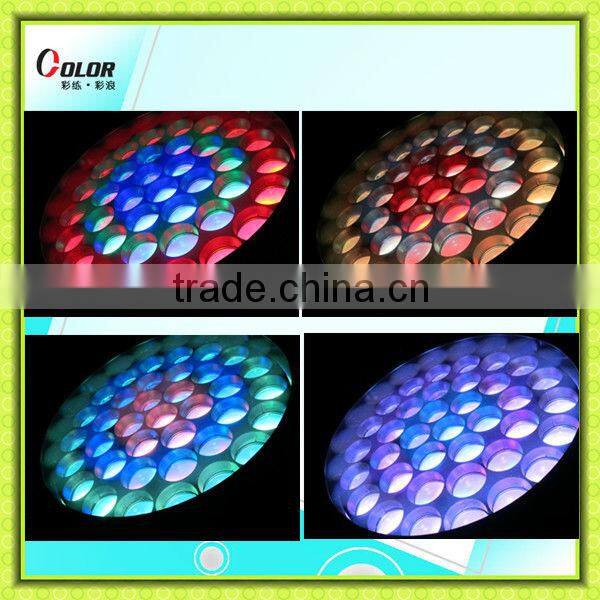 37x12w led zoom moving wash light for performer show