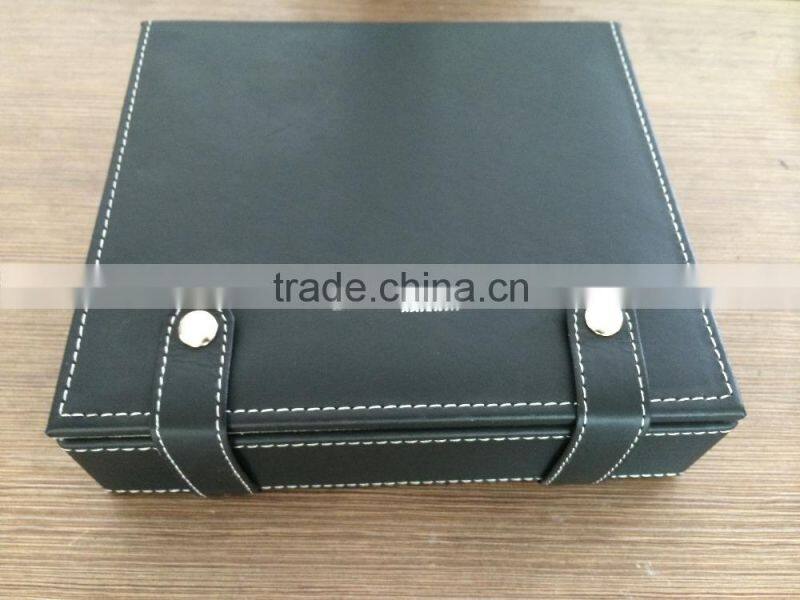 11.5g 100pcs Poker Chips set with numbers in leather case