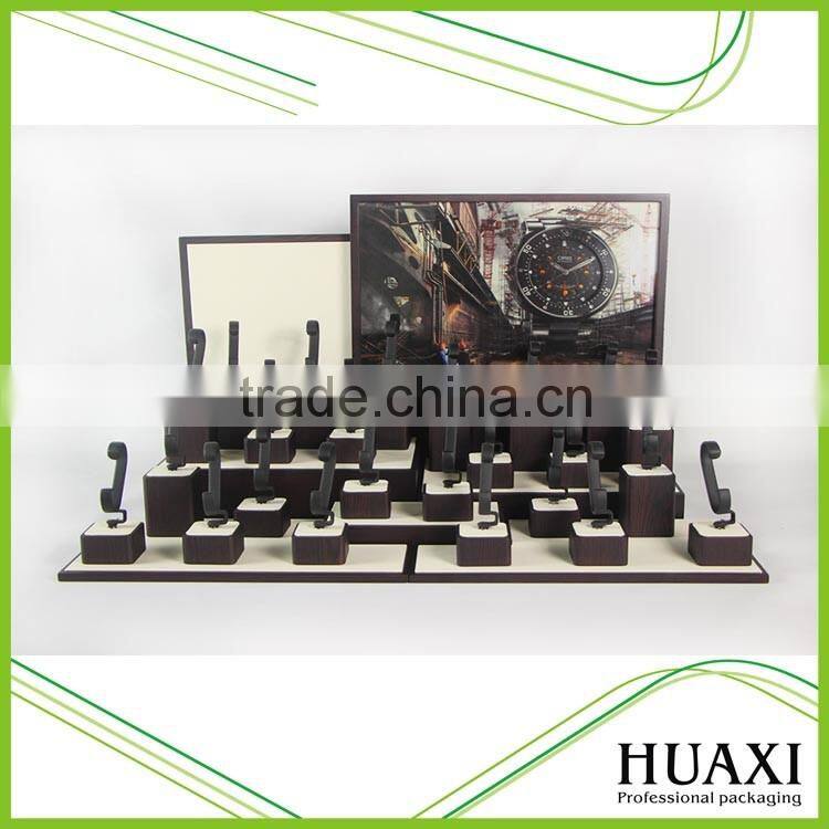 Single Small MDF Wood Display Stand for Watches