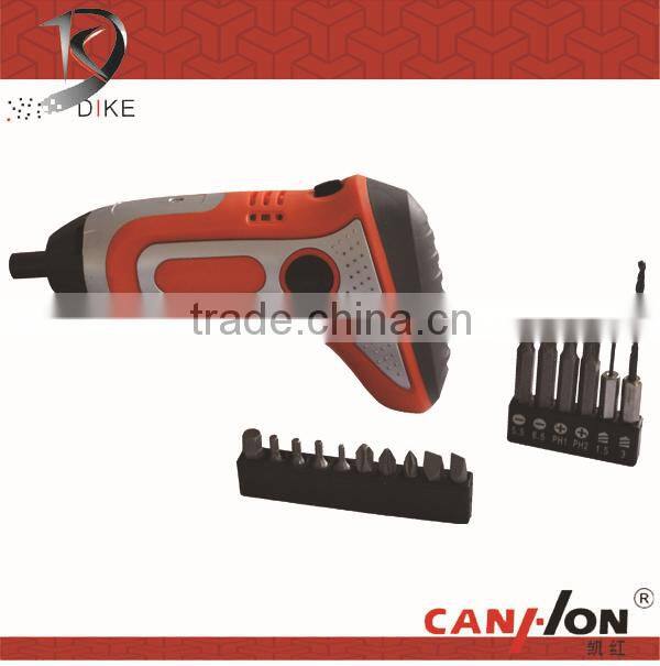 2-in-1 Cordless Adjustable Electric Drill and Screwdriver DK-19