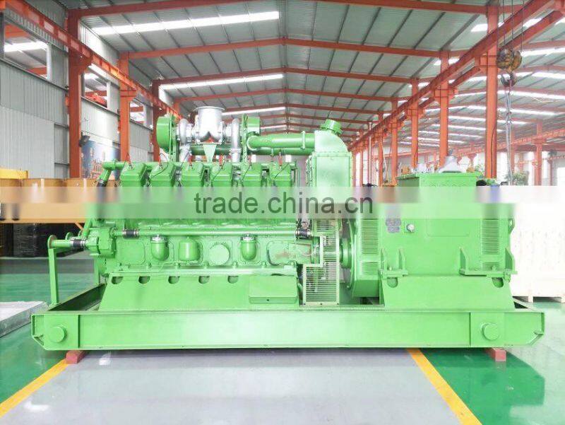 500KW coal bed gas generator for continuous work
