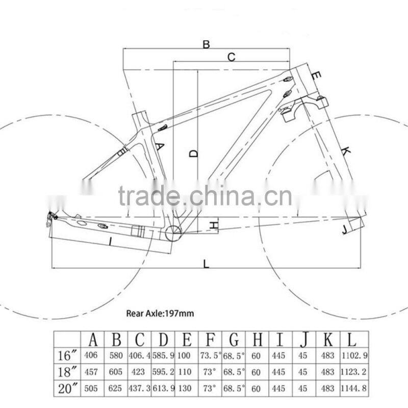 26ER FAT Bicycle Frameset, Snow Bike Frame, Chinese Fat Bke Frame