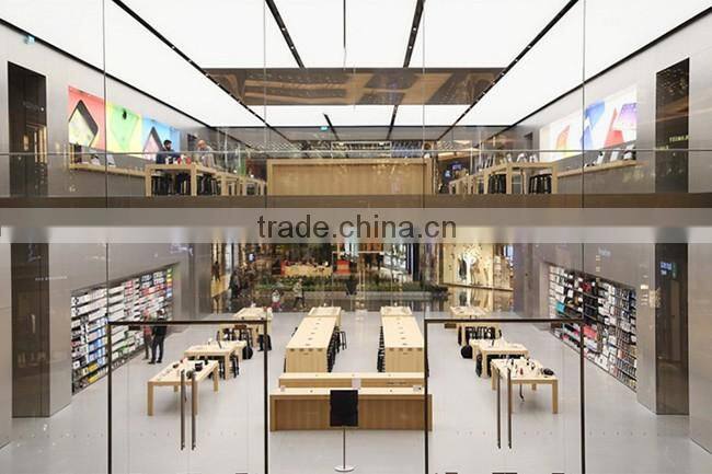 Custom new design fashionable retail computer shop decoration