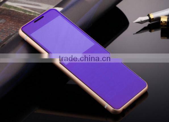 318-Full Aluminum Thin Cellphone Elderly Phone Student Phone Business Backup Phone 1800mAh 2.3Inch with Colorful Glass