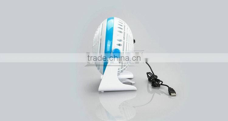 Mini fan 6 inch usb fan 2 speeds plastic ABS