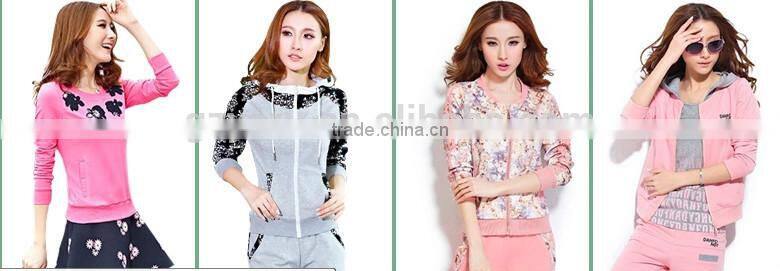 Women's embroidered sportswear/Lover's sportswear