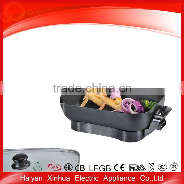 Deep Electric Cooking Home Nonstick Frying Pan