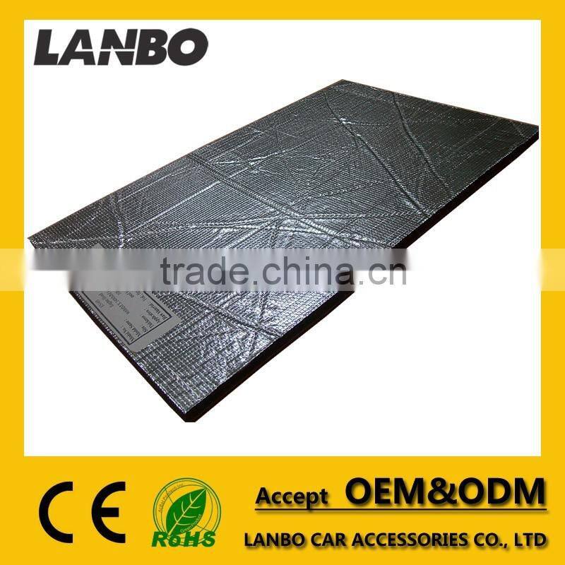 Self-Adhesive aluminum foil sponge soundproofing foam