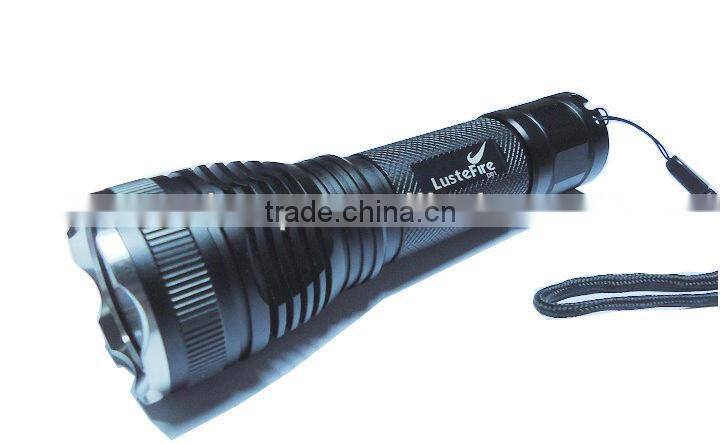 New Arrival! 1000LM LusteFire D01 Cree XM-L T6 Industrial Flashlight