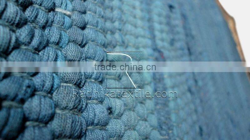 RTHDM-4 Multi Uses Indian Ethnic Cheap Handmade Jaipur Traditional Cotton Jute Material Home Decor Door Mats Manufacturers