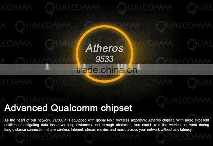 Qualcomm Chipset Atheros 9533 300M 11N Wireless WiFi 2.4G Router