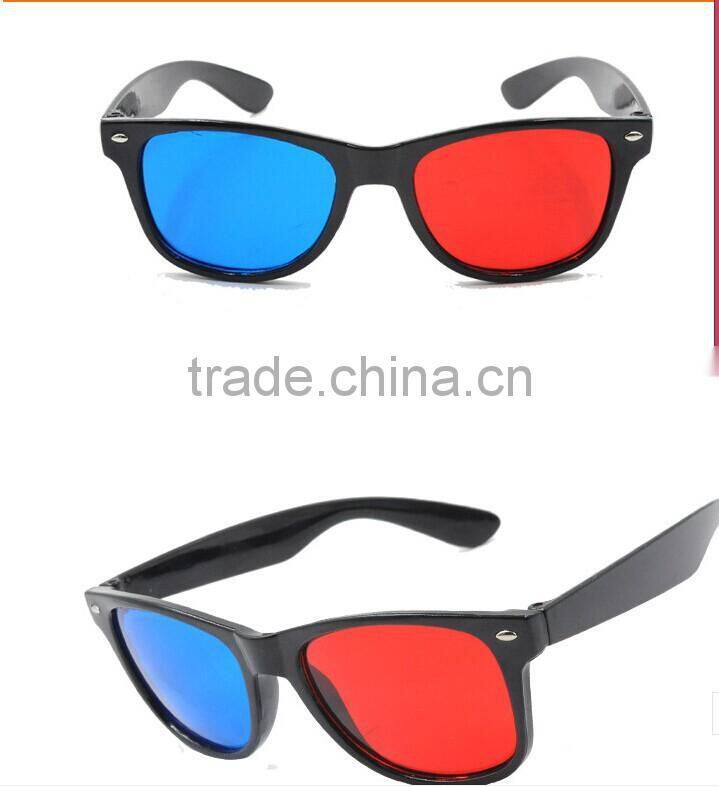 red blue 3 d glasses 3 d eyes storm video glasses 3 d TV manufacturers supply
