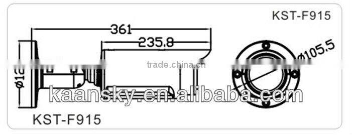 Hot-Selling KST-F915 Waterproof Day&Night 1/3" Sony Effio-P CCTV Camera With Two Years Warranty