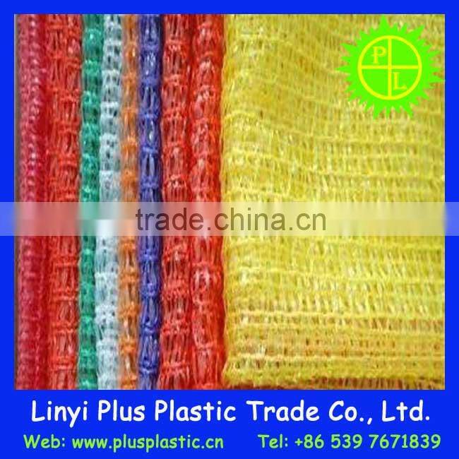 Knitting mesh drawstring bag packing cucumber,mesh bag for vegetables