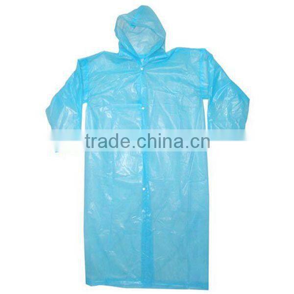 Hot sale PE transparent raincoat