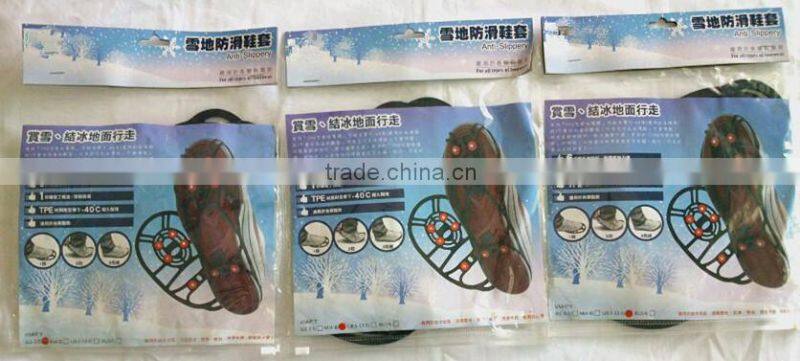 skid resistance overshoes snow cleats shoes covers
