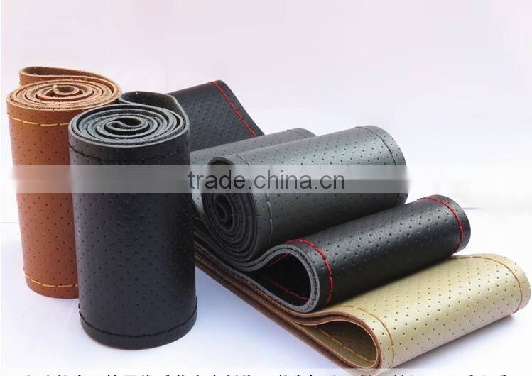 Steering Wheel Cover - Black, Odorless, Cooler Hands In Summer, Warmer Hands In Winter