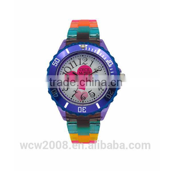 transparent watch children watch transparent wrist watch