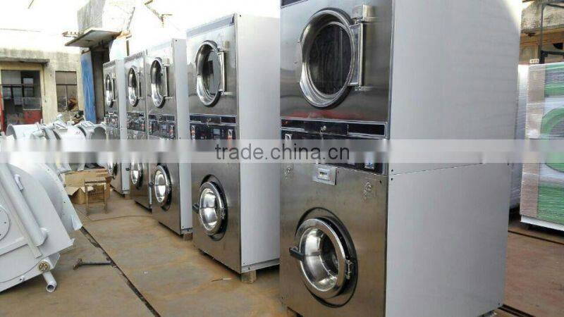 Promotional commercial coin laundry washing machines/coin operated washer dryer