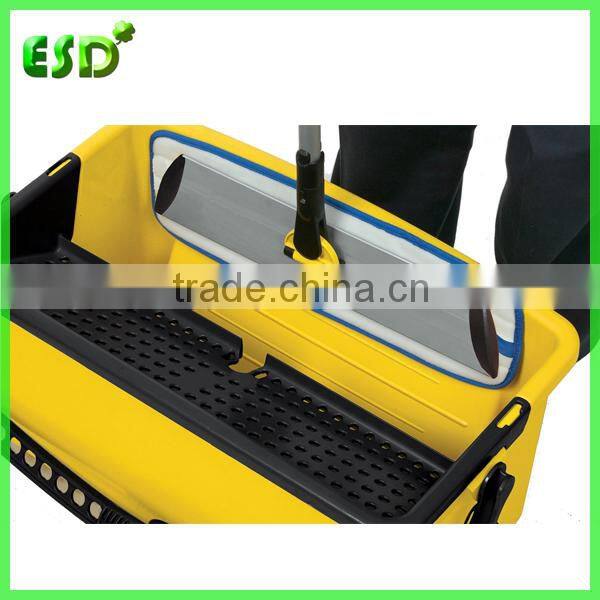 ESD Plastic Industrial Mop Bucket,Cleaning Bucket With Wheels