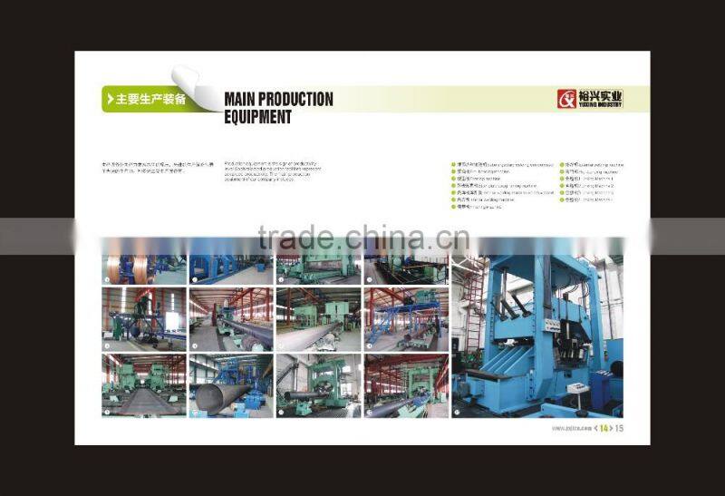 ERW / LSAW spiral welded steel pipe