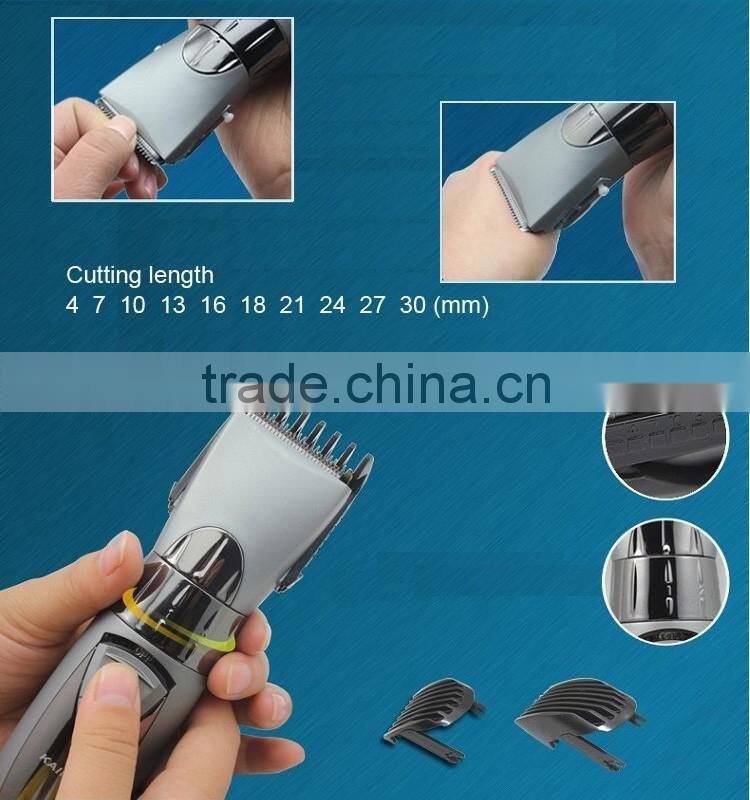 Kairui Profesional Full Waterproof Rechargeable Hair Clippers For Baby Adult Personal Products To Salon