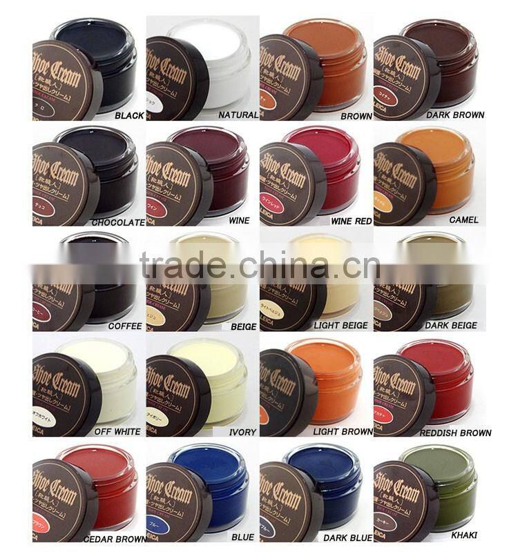 High quality and waterproof shoe repair supplies polish cream with multiple functions made in Japan