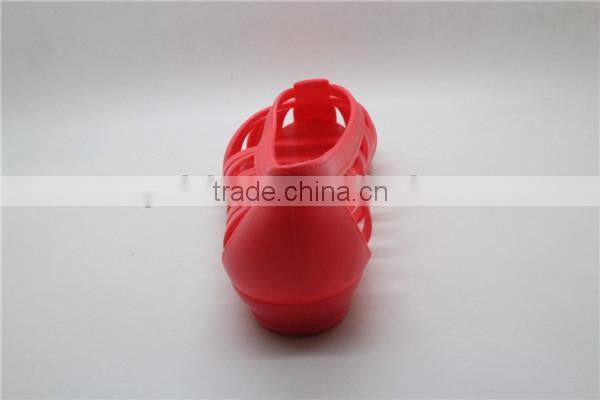 Top trendy sweet girls jelly slippers concise style pvc flops hot flat jelly shoes sandals designer 2015 pvc beach sandals