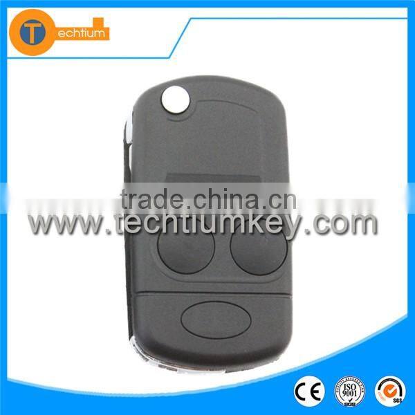 High quality key blanks wholesale without logo No blade 2 button remote key house cover shell fob case for landrover freelander