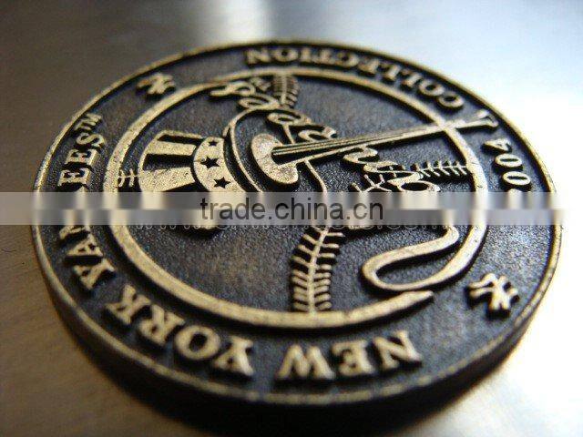 Best selling brass medallion