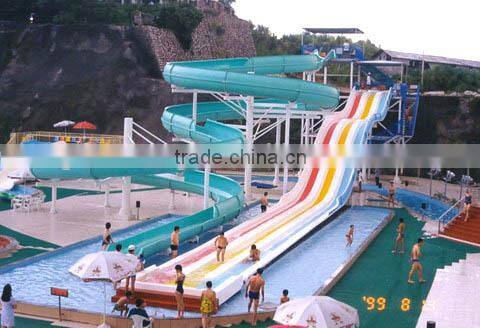 Family fiberglass water slide for sale