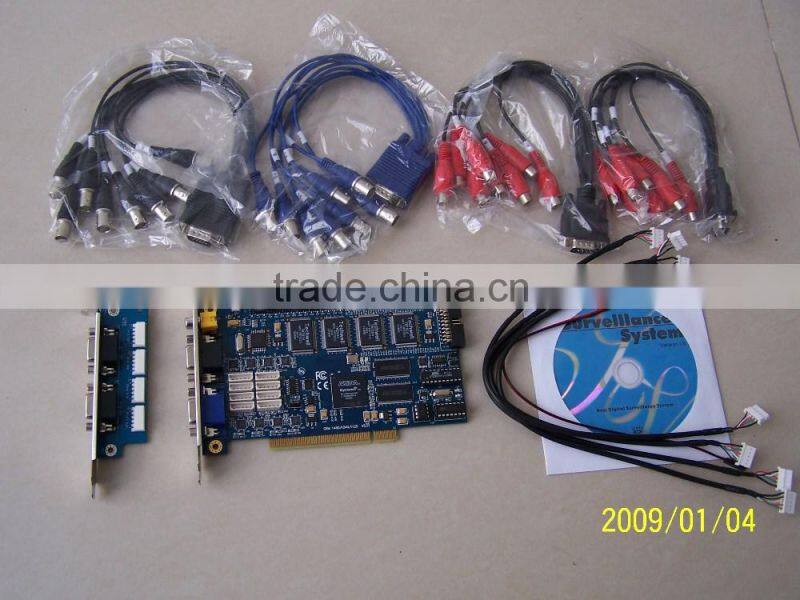 High quality16 Channel HD-SDI Full-HD Cost-effective Compression Card