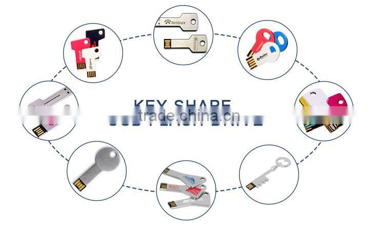 Fine workmanship smart key usb flash key drive