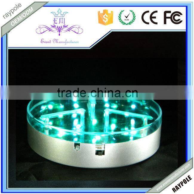 Multicolor Rechargeble LED Glass Wine Bottle Light For Bar Bottle