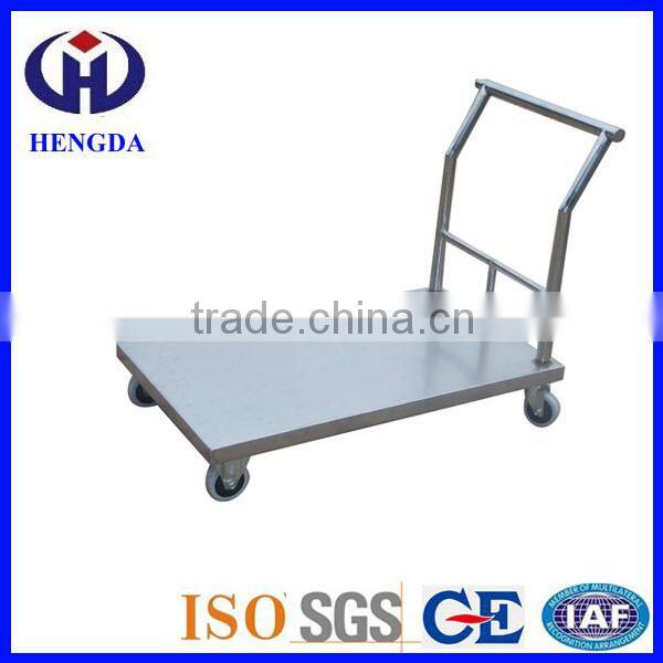 Platform Hand Truck Steel Warehouse Platform Cart trolley