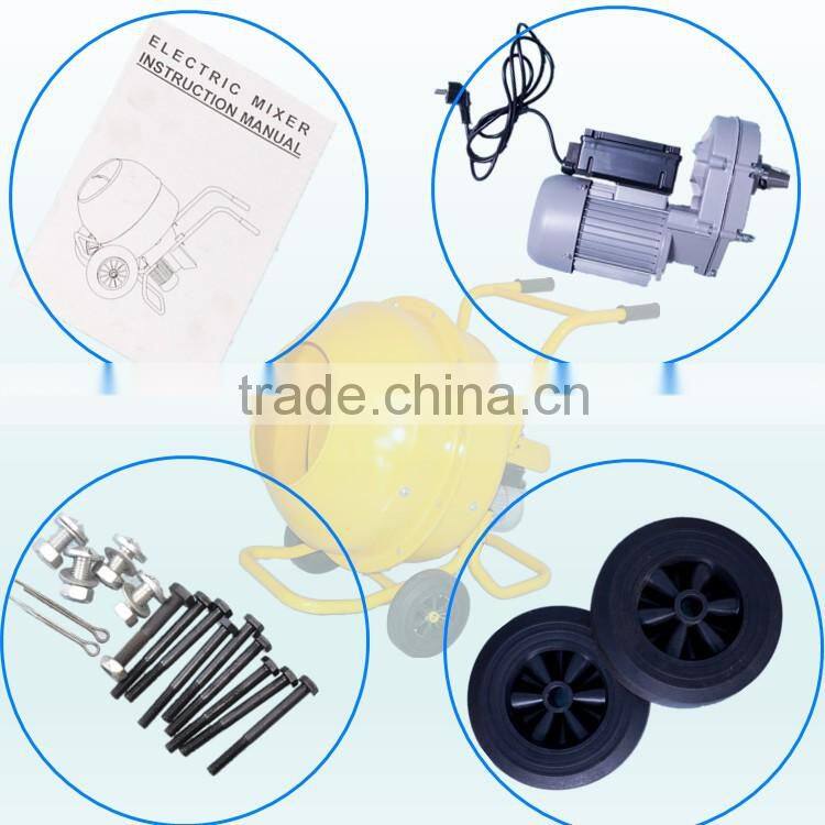 Portable Mini Used concrete mixer machine for sale with best price with spare parts