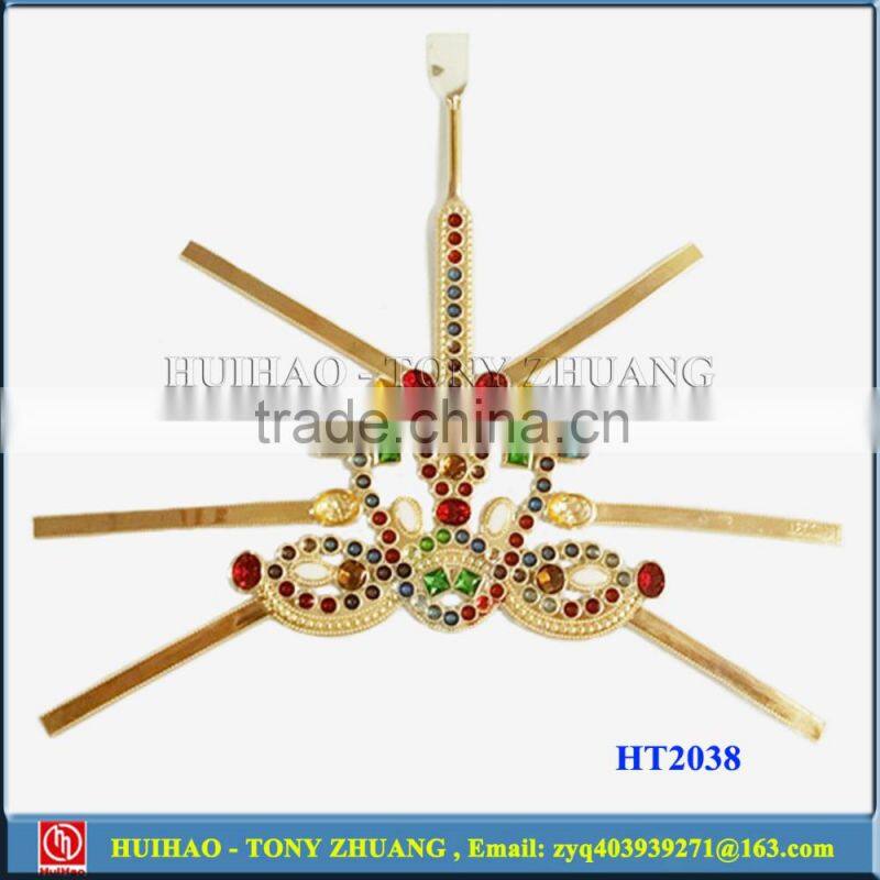 Colorful TPU sandal vamp accessories for lady (HT2045)