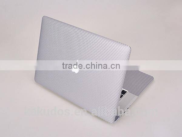 Hot Sell High Quality Carbon Fiber Vinyl Skin for 15.4'' Macbook Pro